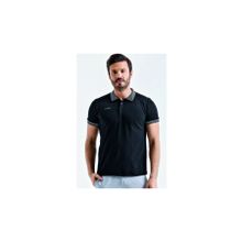 Uhlsport 3201131-20.002 Siyah Polo Yaka Pamuk Slınce M Erkek T-Shirt