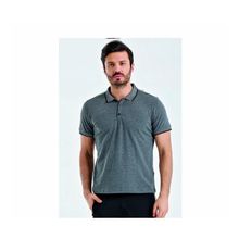 Uhlsport 3201131-22.524 Antrasit Melanj Polo Yaka Pamuk Slınce M Erkek T-Shirt