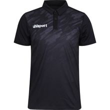 Uhlsport Siyah Brush Polo T-shirt