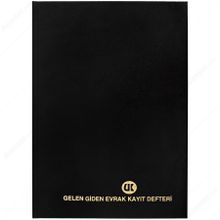 UK Gelen Giden 96 Yaprak 22.5x31 cm Evrak Kayıt Defteri