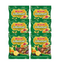 Ülker 350 gr Lokumcuk Karışık Meyveli Yumuşak Şeker