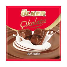 Ülker Sütlü 70 gr Kare Çikolata