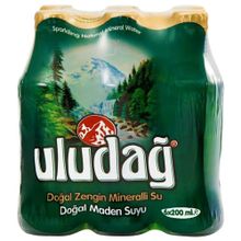 Uludağ 200ml Doğal Maden Suyu (6 adet)