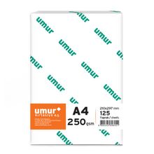 Umur A4 Gramajlı 250gr 1 Paket 125 Sayfa Fotokopi Kağıdı
