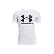 Under Armour 1363282 UA Sportstyle Logo SS Beyaz Çocuk T-shirt