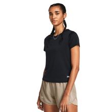 Under Armour 1382434-001 Launch Siyah Koşu Kadın T-Shirt