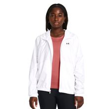 Under Armour 1382698-100 Rival Sport Windbreak Beyaz Günlük Stil Kadın Ceket