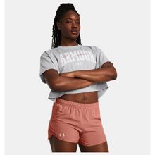 Under Armour 1383050-011 Gri Kadın T-shirt