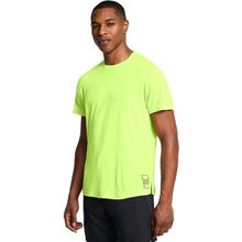 Under Armour 1386617-304 Run Anywhere Yeşil Koşu Erkek T-Shirt