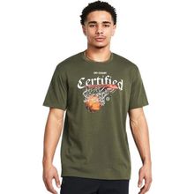 Under Armour 1387376-390 Heavyweight Yeşil Erkek T-shirt