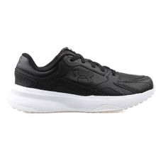 Under Armour 3028375-001 Edge LTHR Siyah Erkek Günlük Ayakkabı