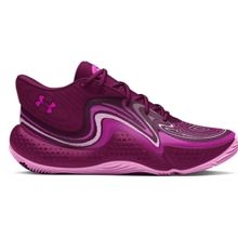 Under Armour Spawn 6 3027647-500 Mor Erkek Basketbol Spor Ayakkabı