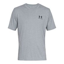Under Armour UA Sportstyle Lc Ss Gri Erkek T-Shirt