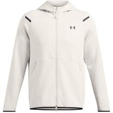 Under Armour UA Unstoppable Flc FZ HD EU Erkek Ceket Summit White / / Black XL