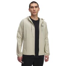 Under Armour UA Vibe Woven Jacket Erkek Ceket Khaki Base / / Black SM