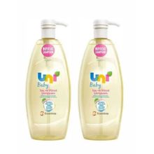 Uni Baby 2x700 ml Boyasız Pompalı Bebek Şampuanı
