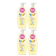 Uni Baby 4x700 ml Saç ve Vücut Şampuan