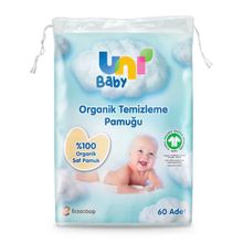 Uni Baby 60x4 Adet Bebek Temizleme Pamuğu