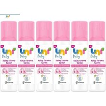 Uni Baby 6x200 ml Kolay Saç Tarama Spreyi