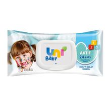 Uni Baby 72'li Aktif Islak Mendil