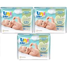 Uni Baby Hassas Dokunuş 52x9 Yaprak Islak Havlu