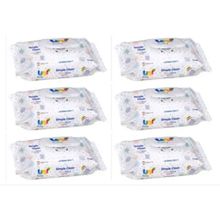 Uni Baby Simple Clean 6x72 Adet Islak Bebek Mendil