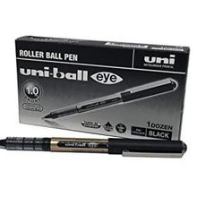 Uni-Ball UB-150 Eye Micro Siyah 12'li Jel Mürekkepli (Roller) Kalem