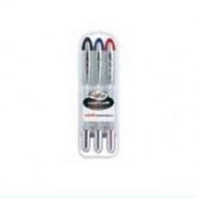 Uni-Ball Vision UB200 Mavi 0.8 mm 3'lü Roller Kalem
