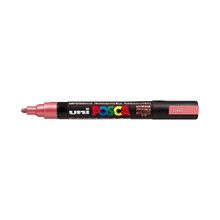 Uni POSCA PC-5M 1.8-2.5 mm Metalik Kırmızı Boyama Markörü