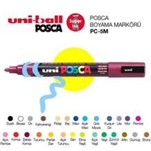 Uni Posca PC-5M Açık Mavi Boyama Markörü