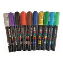 Uni Uni Posca PC-1M Boyama Marker 10'lu Set 0.7 mm