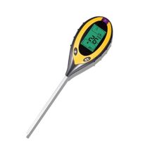 Unichrome 4'lü Toprak Ph Ölçer Sıcaklık Ölçer Nem Ölçer Işık Ölçer Pilsiz Toprak Test Aleti