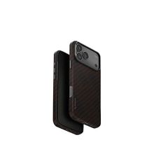 Uniq iPhone 17 Pro Max Keva Edge Slim Aramid Magsafe Turuncu Uyumlu Telefon Kılıfı