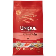 Unique Sterilised Somonlu 7 kg Kısırlaştırılmış Kedi Maması