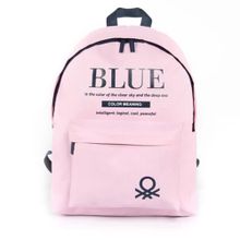 United Colors of Benetton 03801 Pembe Sırt Çantası
