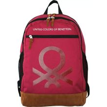 United Colors of Benetton 13058 Kırmızı Sofistike Çift Bölmeli Sırt Çantası
