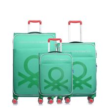 United Colors of Benetton 14BNT2200 Yeşil 3'lü Set Bavul
