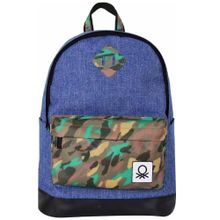 United Colors of Benetton 70423 Mavi Casual Sırt Çantası