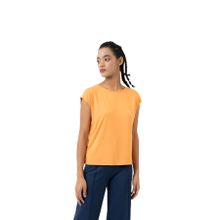 United Colors of Benetton BNT-W20979 Turuncu Kadın T-shirt