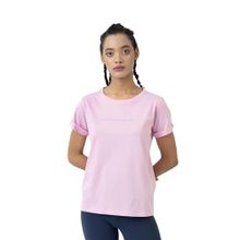 United Colors of Benetton BNT-W21012 Pembe Kadın T-shirt