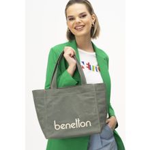 United Colors of Benetton BNT_1163 Haki Kadın Kol Çantası