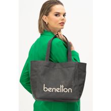 United Colors of Benetton BNT1163 Siyah Kadın Kol Çantası