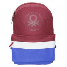 United Colors of Benetton Q-062 70098 Bordo Okul Sırt Çantası
