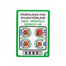 Universal 7 mm Doğalgaz Enjektör Ocak Memesi