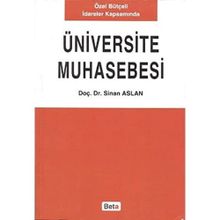 ÜNİVERSİTE MUHASEBESI - SINAN ASLAN