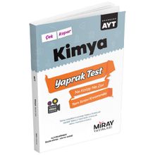 Üniversiteye Hazırlık AYT Kimya Yaprak Testler-Miray Yayınları