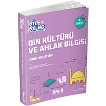 Ünlü Yayınları 8. Sınıf Din Kültürü ve Ahlak Bilgisi Bill Ba-ng Konu Anlatım