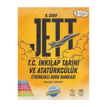 Ünlüler Karması Yayınları 8. Sınıf Jett T.C. İnkılap Tarihi ve Atatürkçülük Etkinlikli Soru Bankası