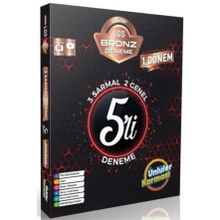 Ünlüler Karması Yayınları - 8. Sınıf LGS Bronz 5'li Sarmal Deneme