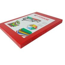 Ünsal Showroom Türkay Polietilen Kırmızı 40x30x2 cm Kesme Tahtası